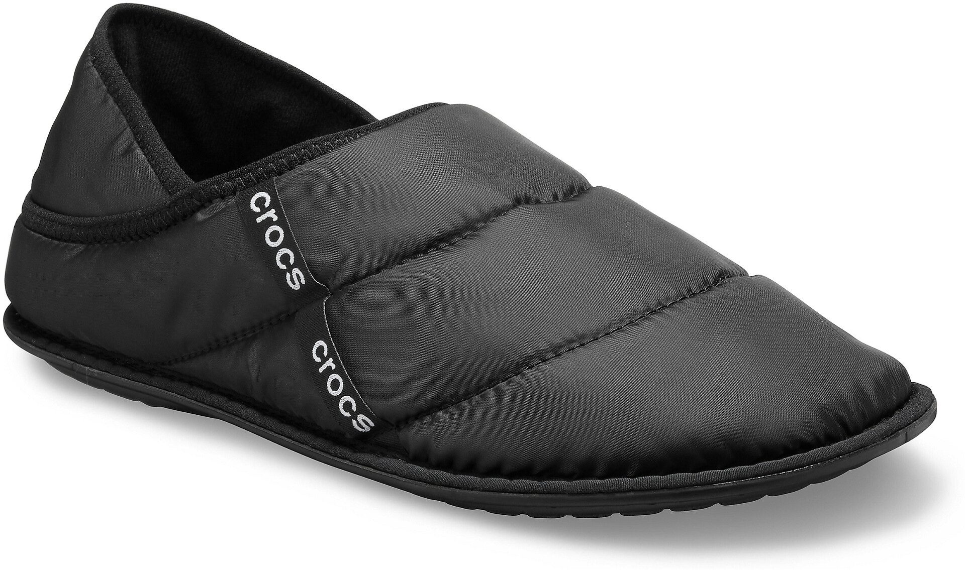 Crocs Neo Puff Slippers black at 